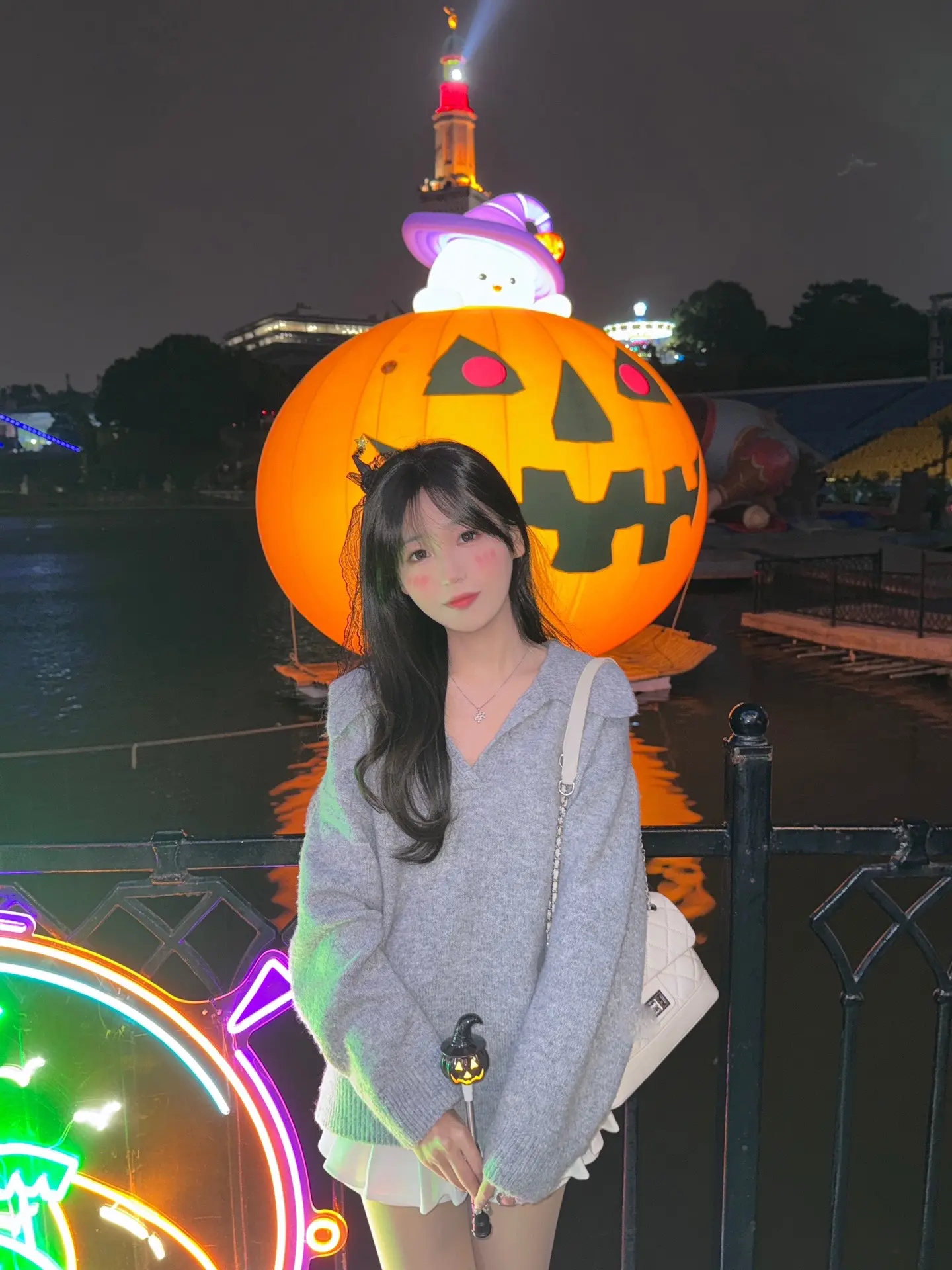 万圣节拍照