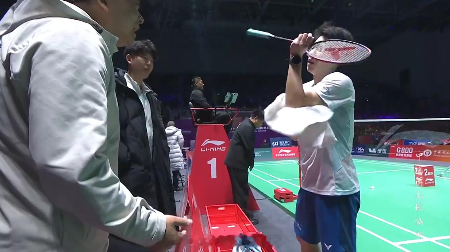 羽超总决赛荣耀湘约羽超联赛 辽宁极兔 2-1 青岛仁洲 混双 郭新娃 刘圣书 1