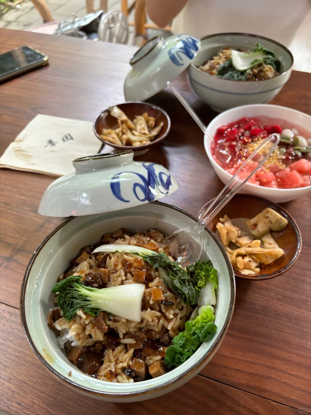 香园的菇菇饭还挺不错的诶！这次出品很稳定