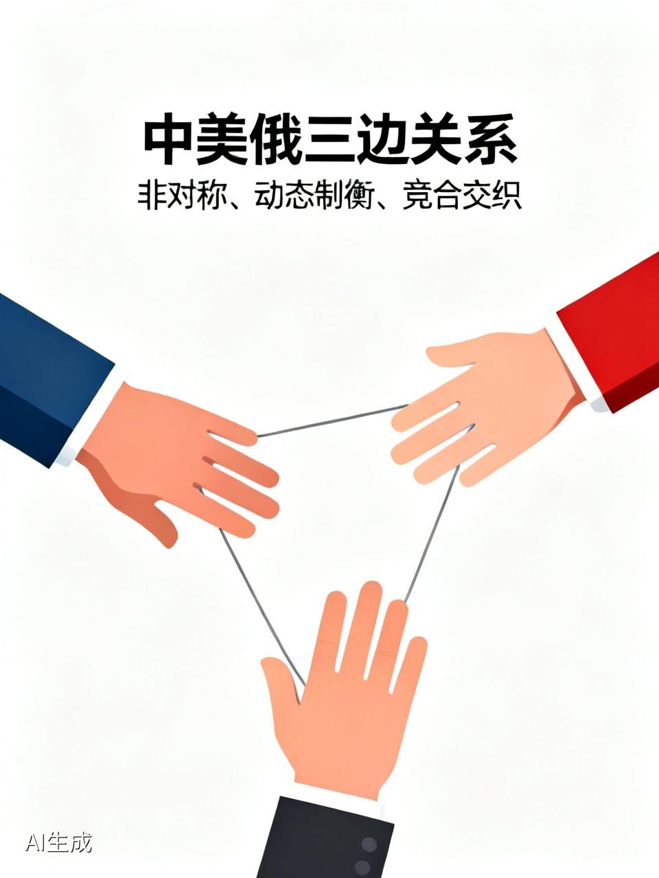 看待当下的中美俄三边关系，最核心的一点是要跳出冷战时期的旧思维。它绝对不是简单的