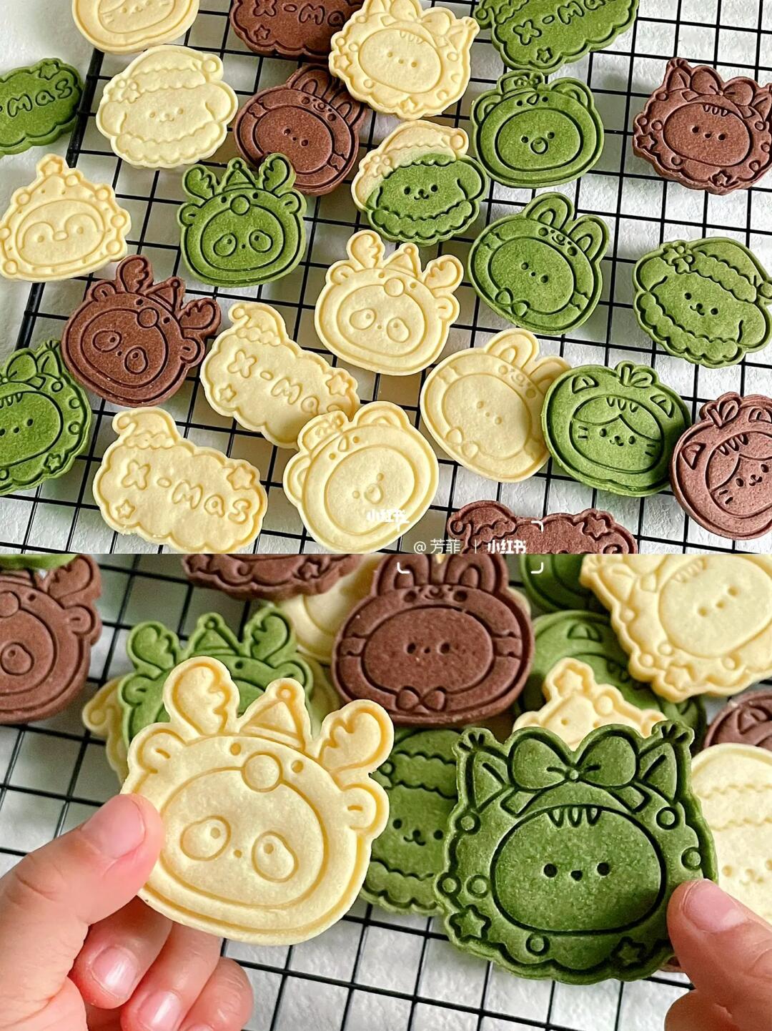 锁死这配方❗️无敌可爱的黄油饼干，酥到掉渣