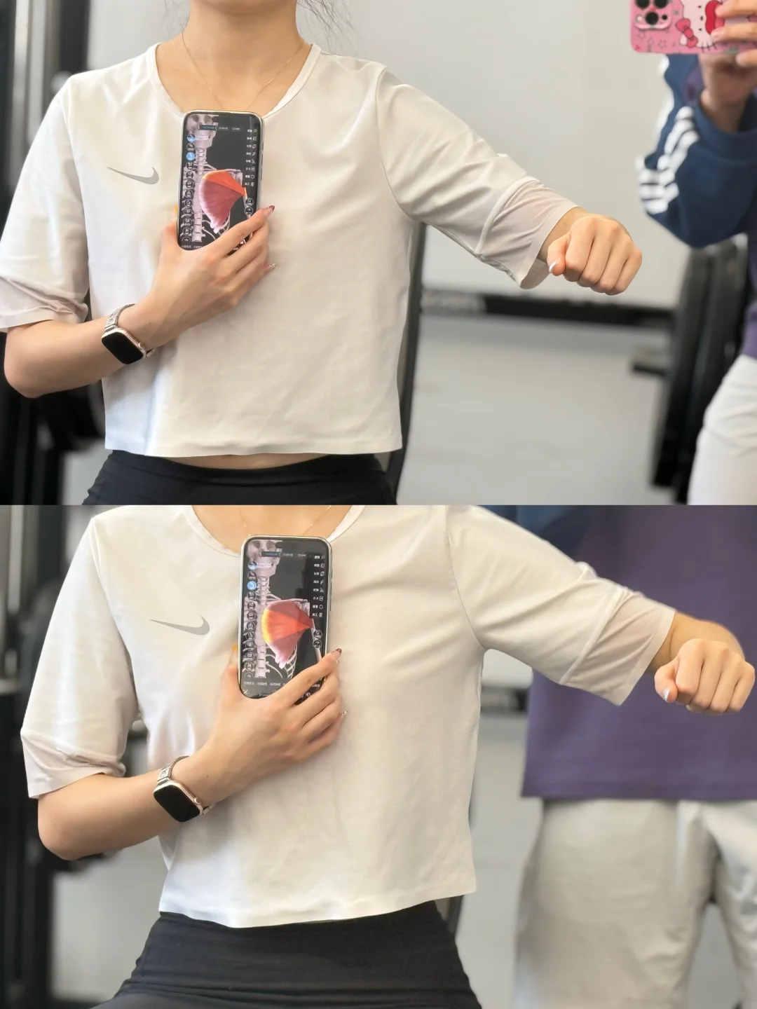 推胸角度｜吉林市女健身教练