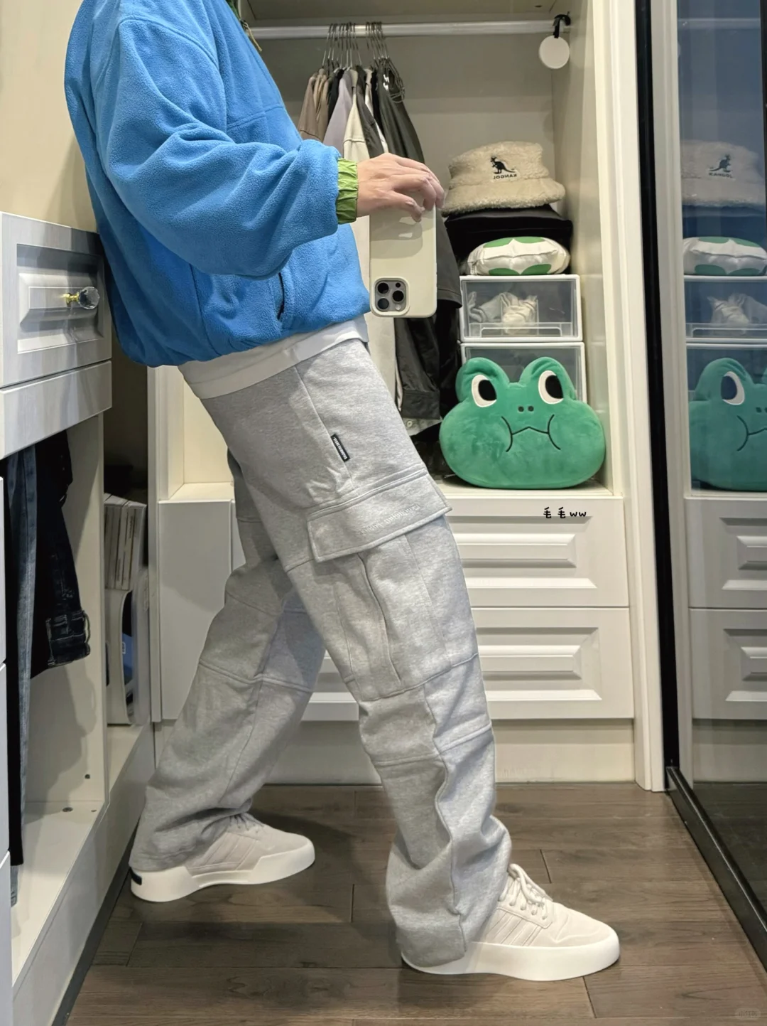 工装卫裤｜摇粒绒穿搭