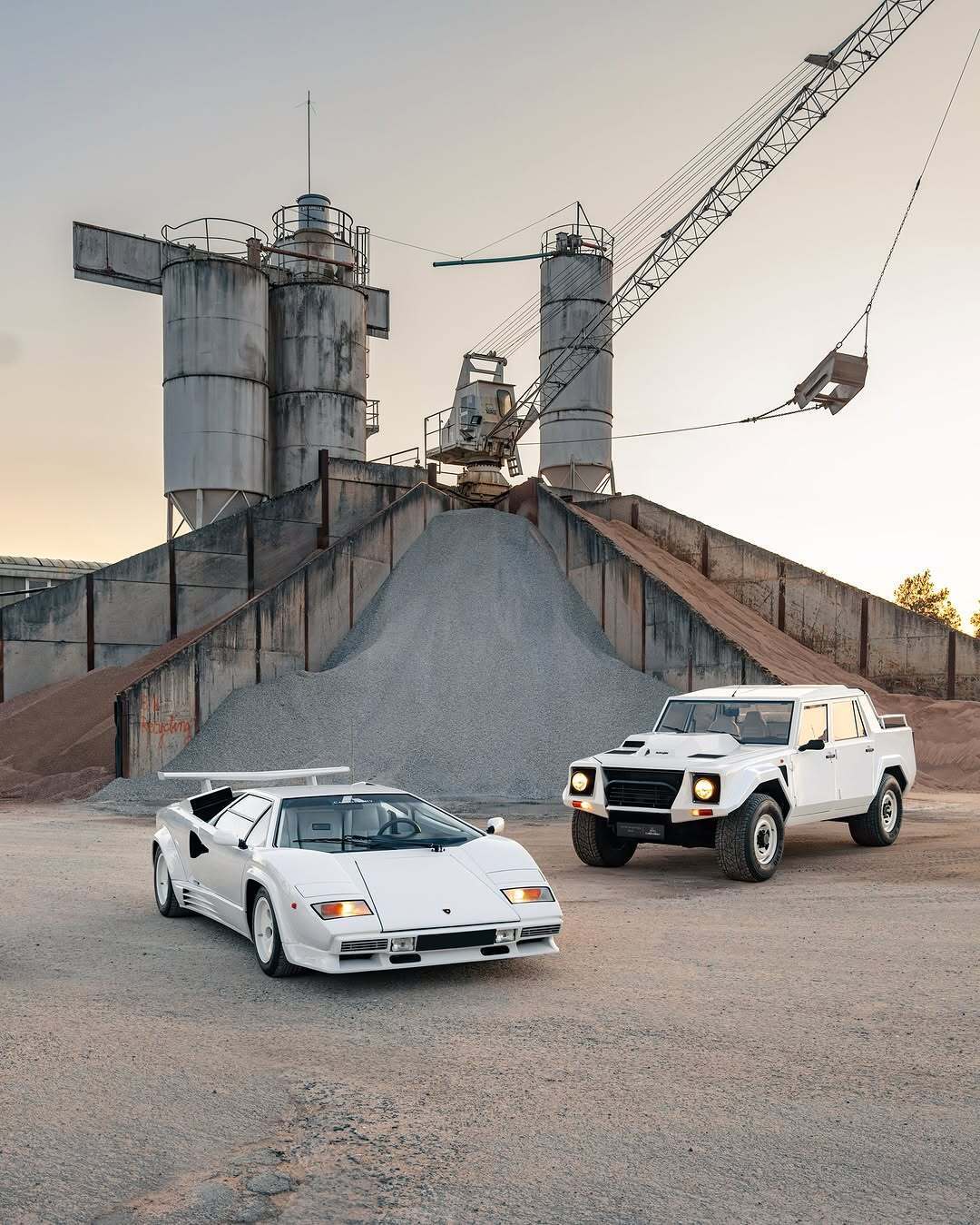 兰博基尼Countach&LM002🆒当年的海报主角，Countach不仅是一