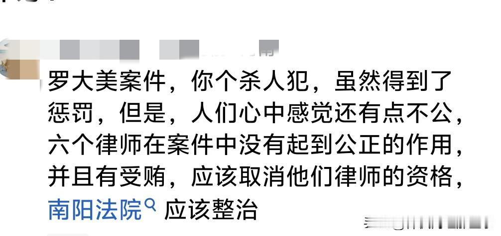 罗大美案件已经尘埃落定，但是现在有很多人骂罪犯的律师，我想知道这样的律师有错吗。