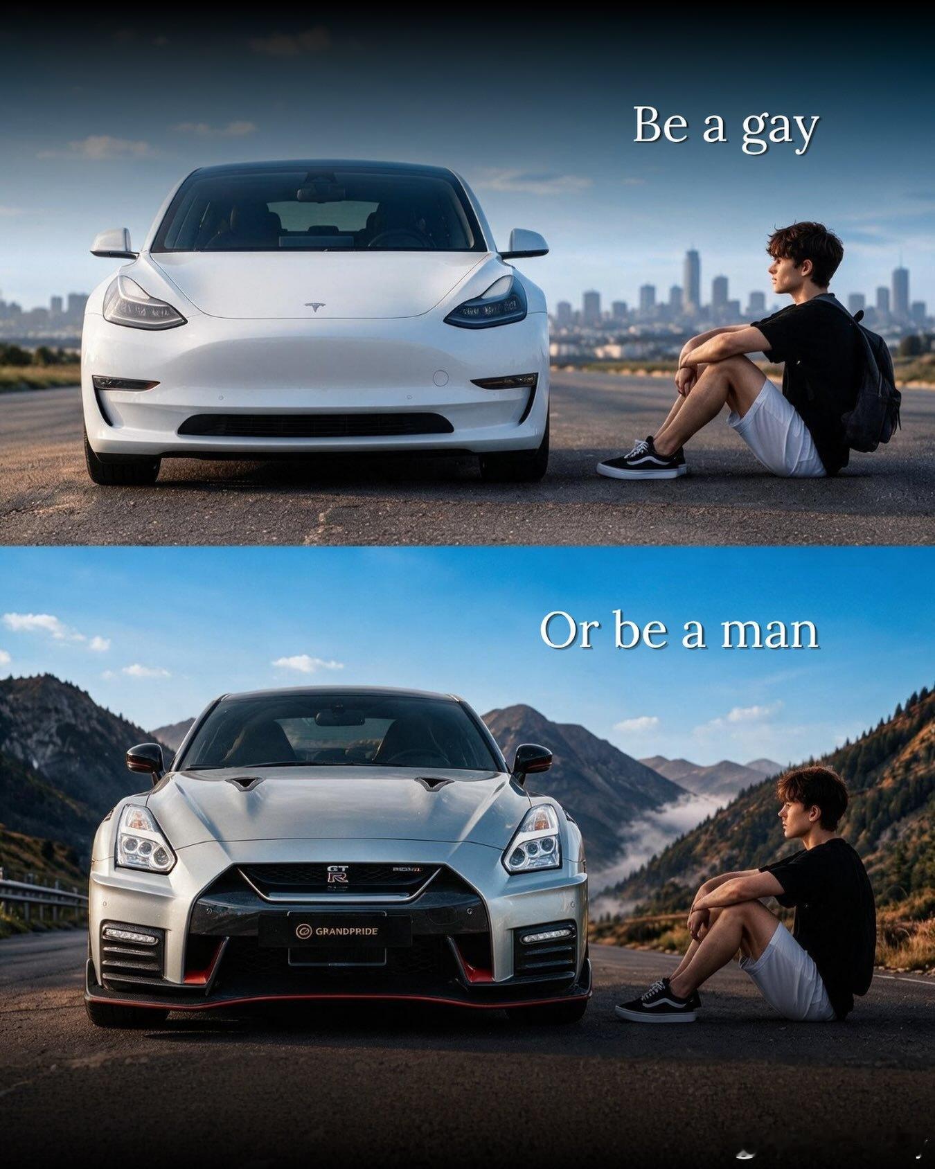 Be a gay 还是Be a man 