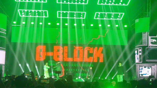 GBLOCK枣林湾音乐节合唱舞台GBLOCK一登场，枣林湾瞬间进入高能时刻。大合