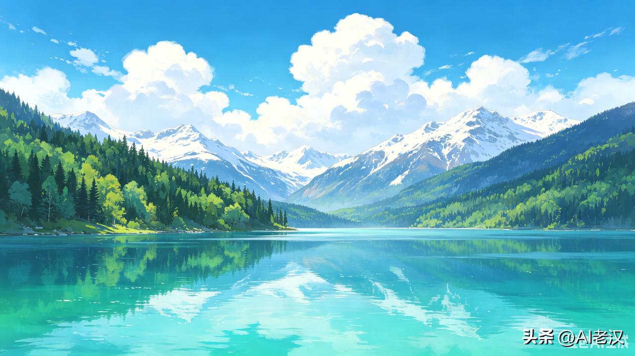 风景独好新疆山河壮丽，风景独好
 
广袤西域大地，铺展着祖国最壮阔的山河画卷，三