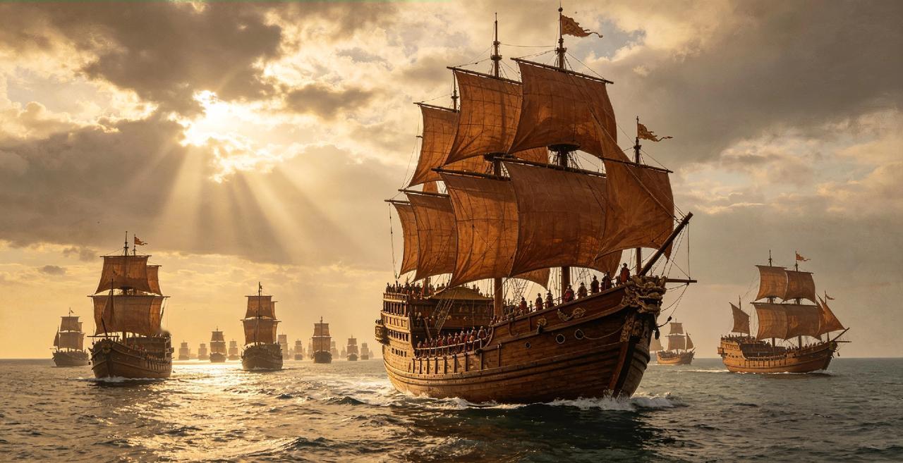 600多年前中国这支舰队，曾吊打全世界！可惜最后无疾而终。
 
说出来你可能不信