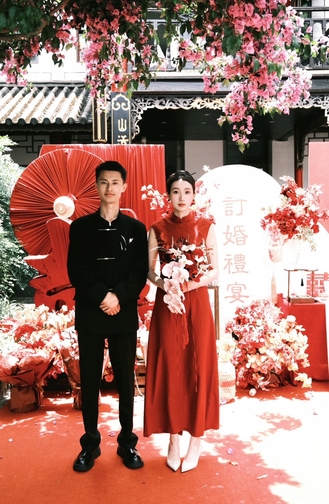 大理订婚宴｜中式风格和庭院很搭配！