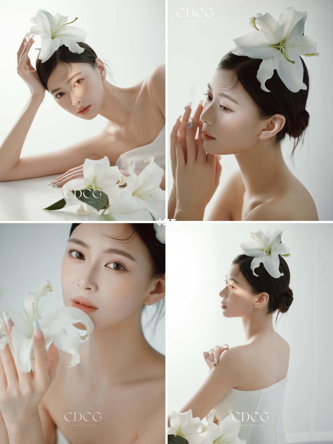 不落俗套的美❄~百合少女写真🌼