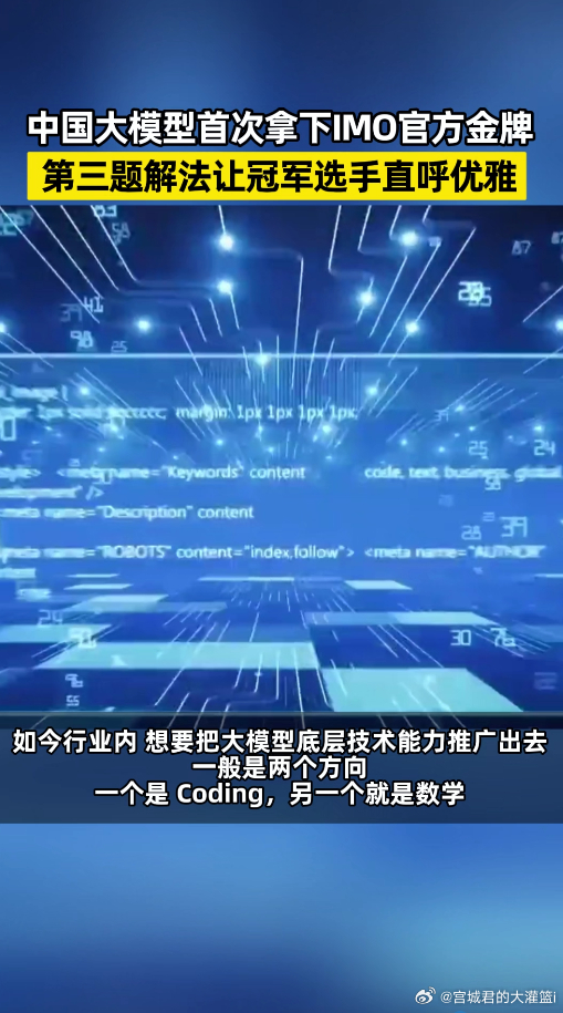 中国大模型首次拿下IMO官方金牌 家人们谁懂啊！国产大模型IMO满分拿金牌，还是