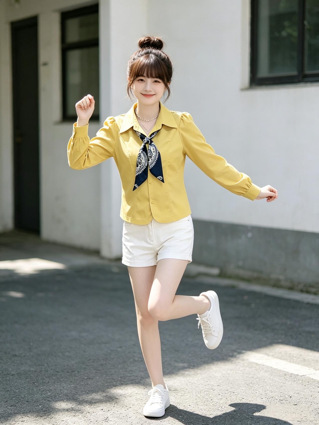 元气满满的一天，从活力满满的穿搭开始！🌞👗👟女人如何穿出含蓄的性感?