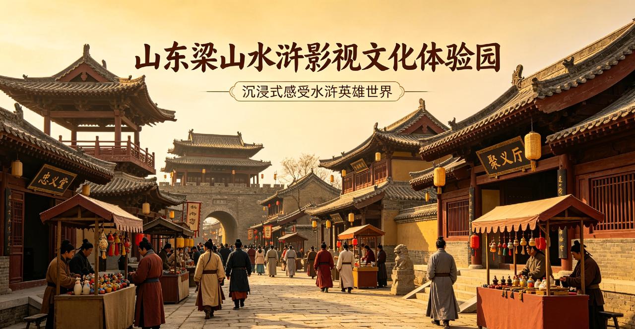 走进山东梁山水浒影视文化体验园