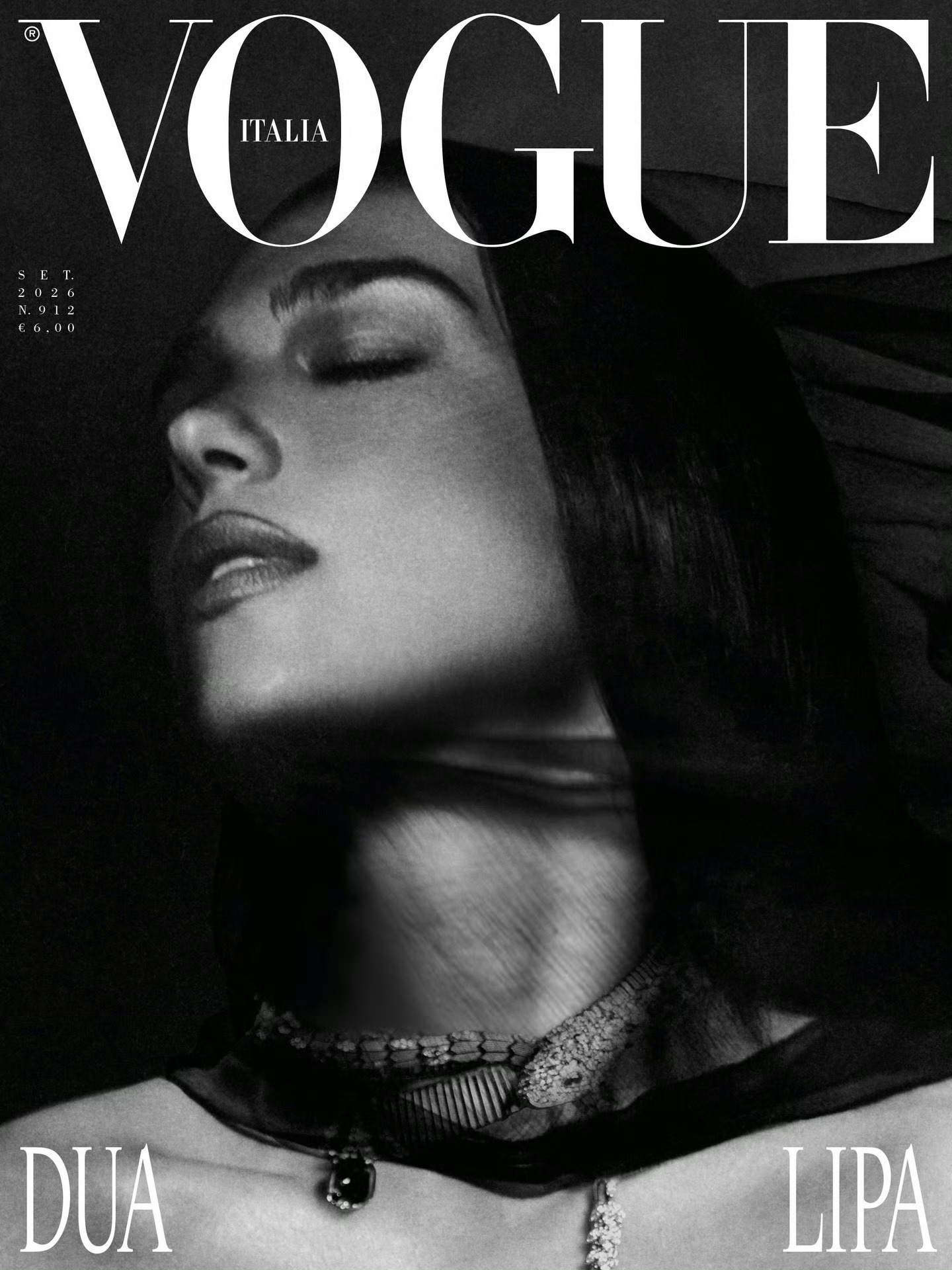 封面大赏 Dua Lipa 登上了意大利版 VOGUE 金九封面 