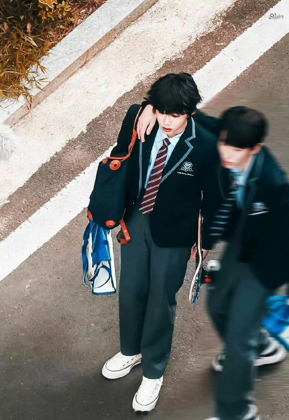 陈奕恒《我们的少年时代2》路透，好帅啊学长 