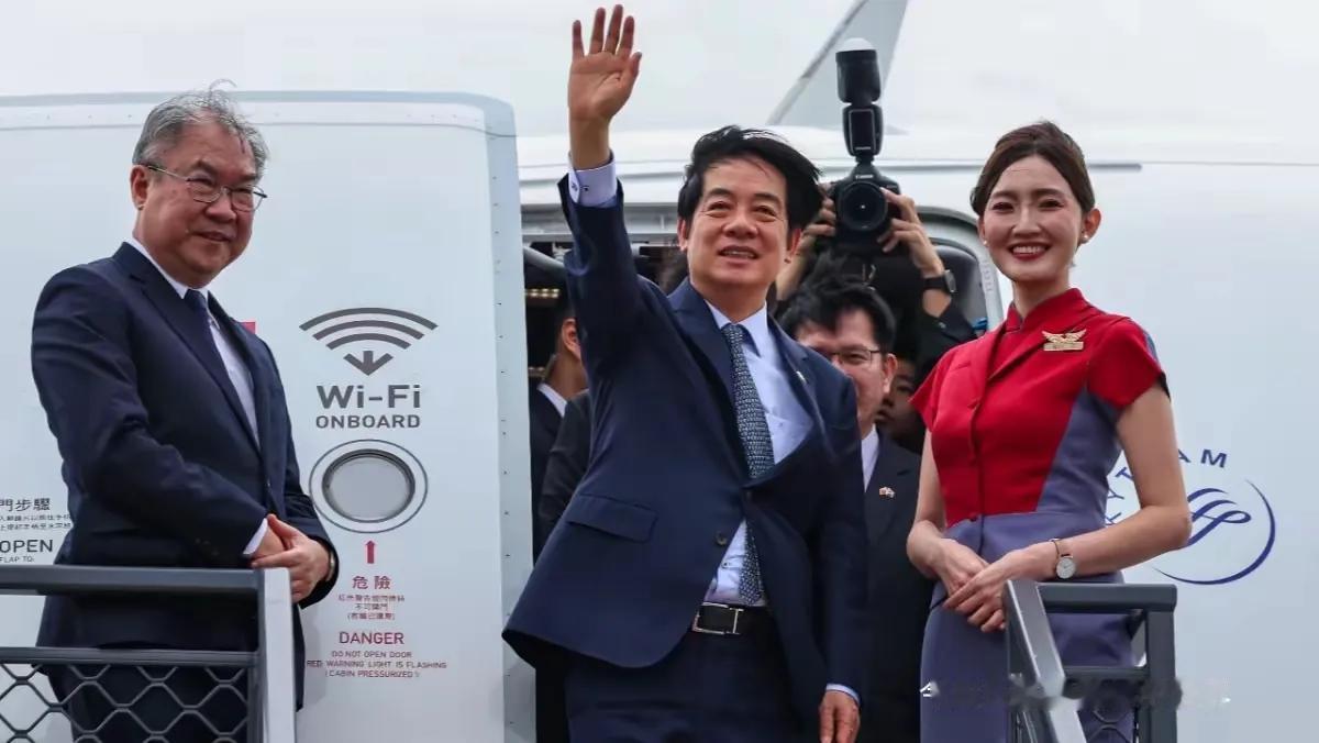 赖清德原打算8月初去中南美“窜访”，还想借道美国刷存在感，结果7月28日突然宣布