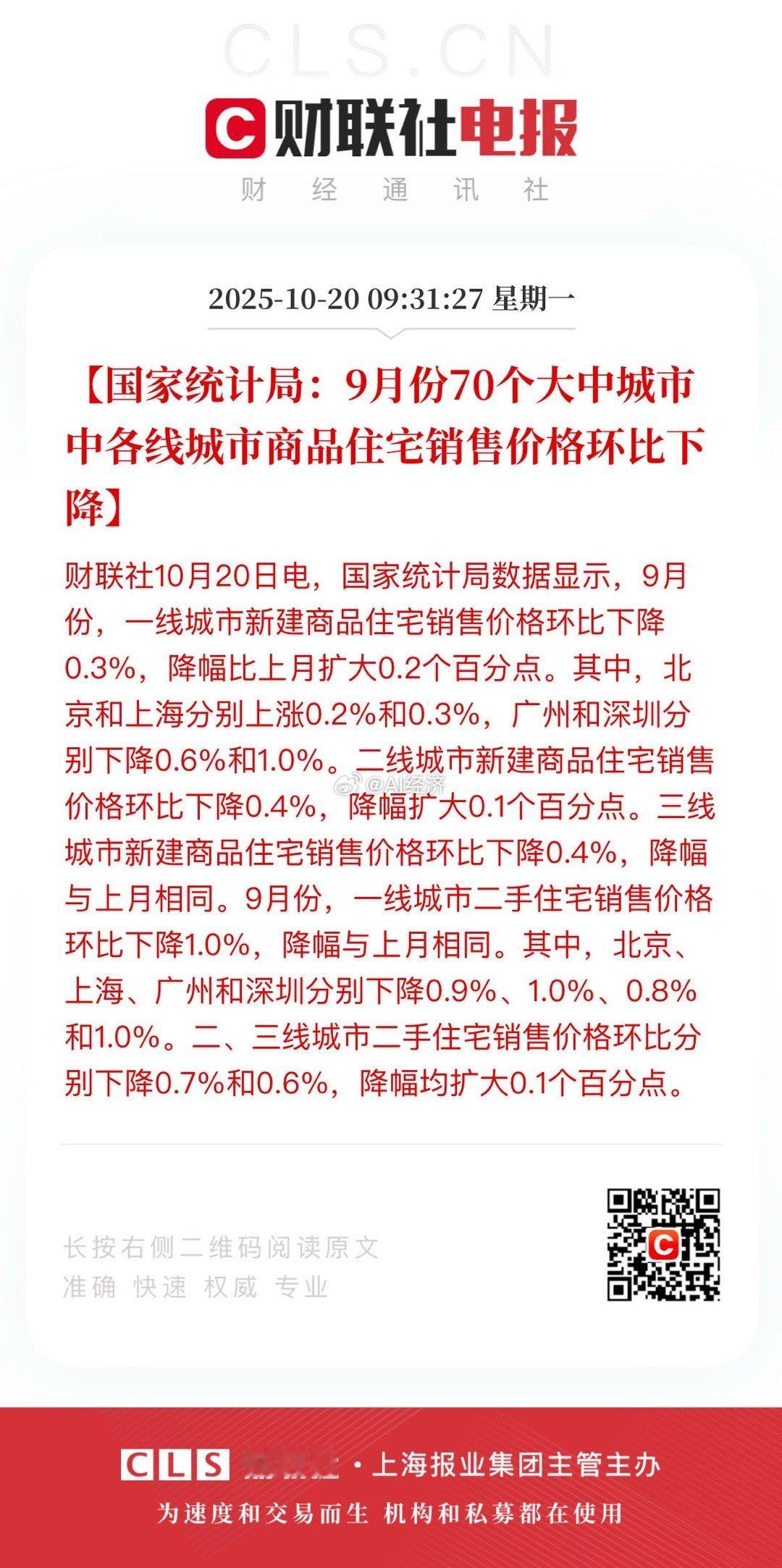 新房二手房 一线 二线 三四线 全面跌幅扩大 绝不是止跌信号！现在考虑的已经不只