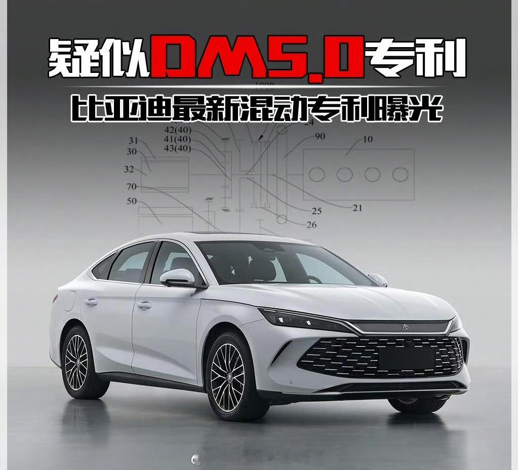 #比亚迪最新混动专利曝光##汽场全开# 【比亚迪发布全新混动系统专利，有啥技术亮