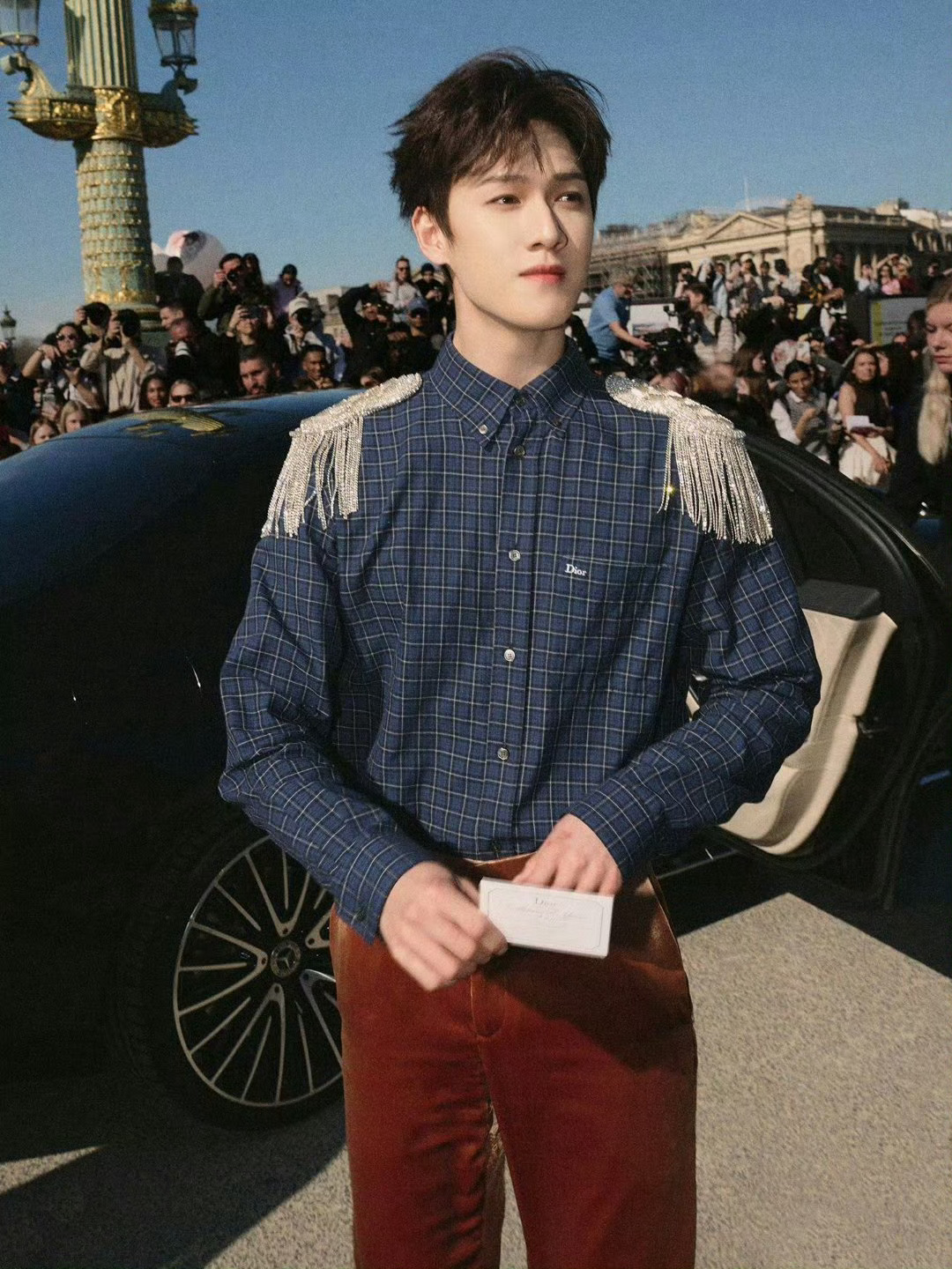 李昀锐 × Dior 2026秋冬女装大秀  官方ins 认领大片 巴黎时装周时