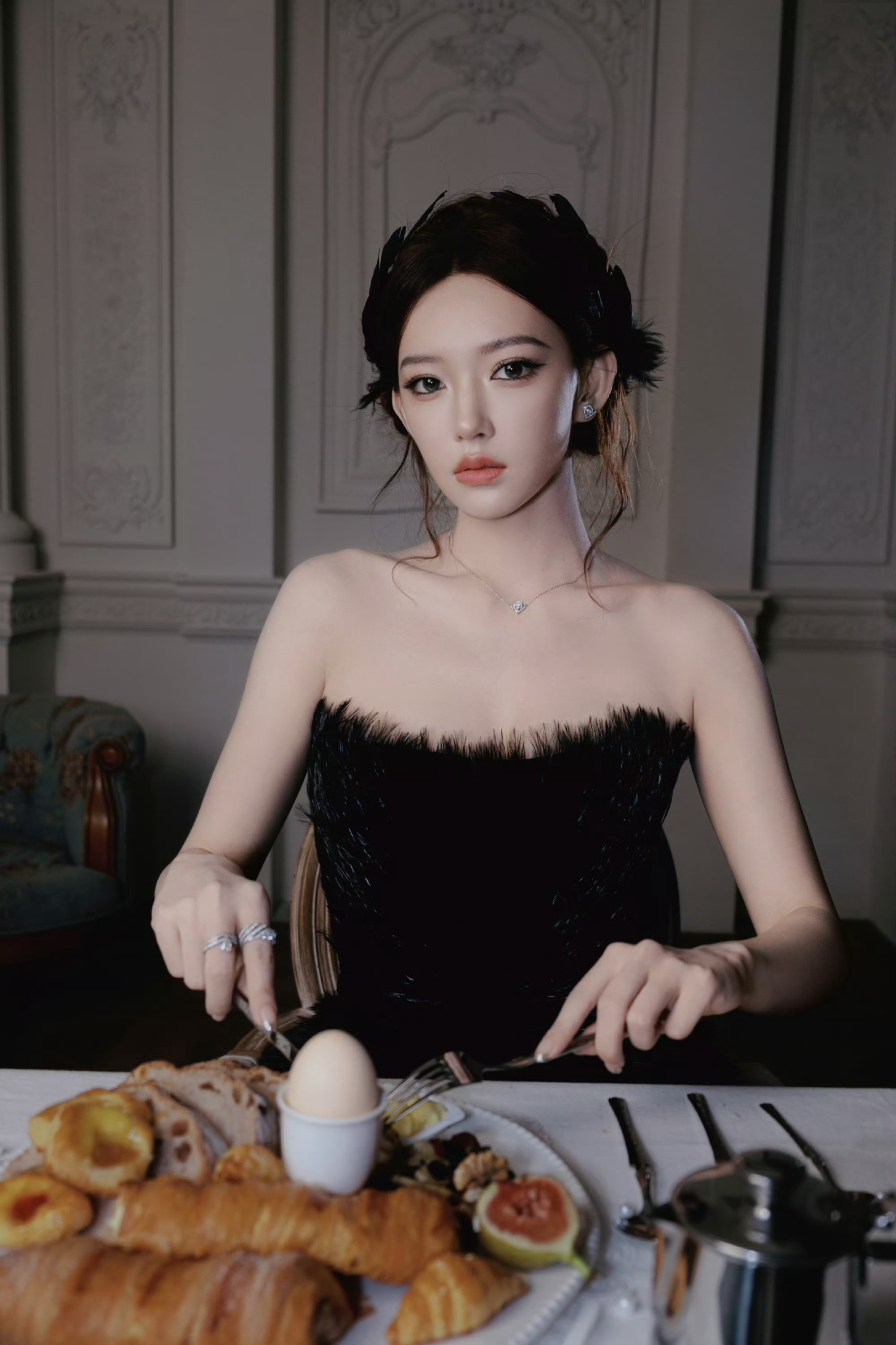 程潇黑天鹅少女