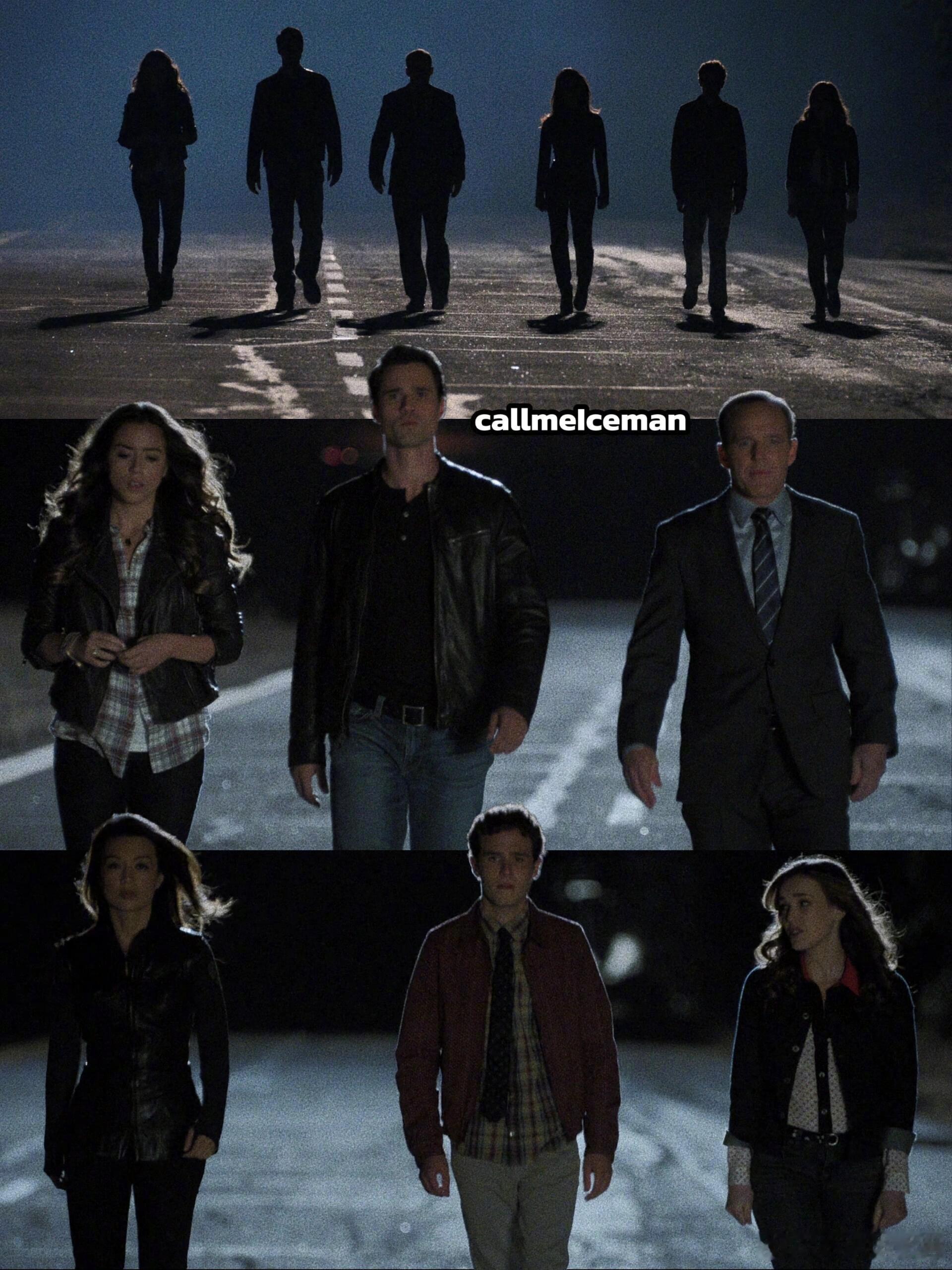 月光下的神盾局小分队🌕我喜欢这个画面！ 