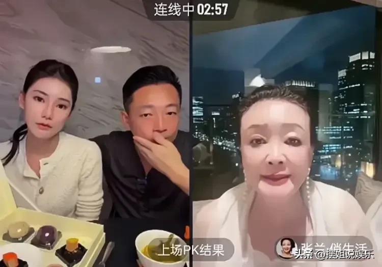 在汪小菲一家的连线互动中，出现了一个小插曲，那就是马筱梅向张兰提出了一个看似基础