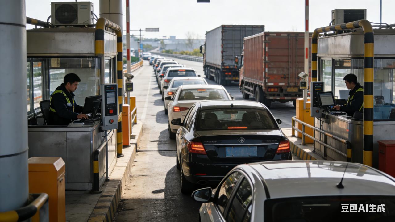 ——安徽滁州吴庄收费站，正以36 车道全开的规模，全力迎战 2026 年春节返程