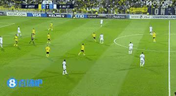 亚冠联赛二级联赛，利雅得胜利4比1多哈国民。C罗这么好的单刀错失、并不是说C罗不