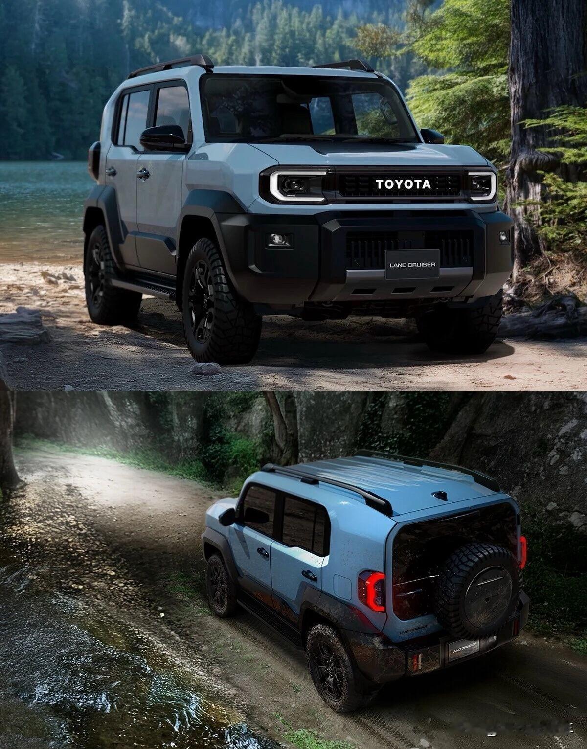 丰田陆巡系列的小兄弟要来了丰田在2025年末的日本移动展上亮相了“Land Cr