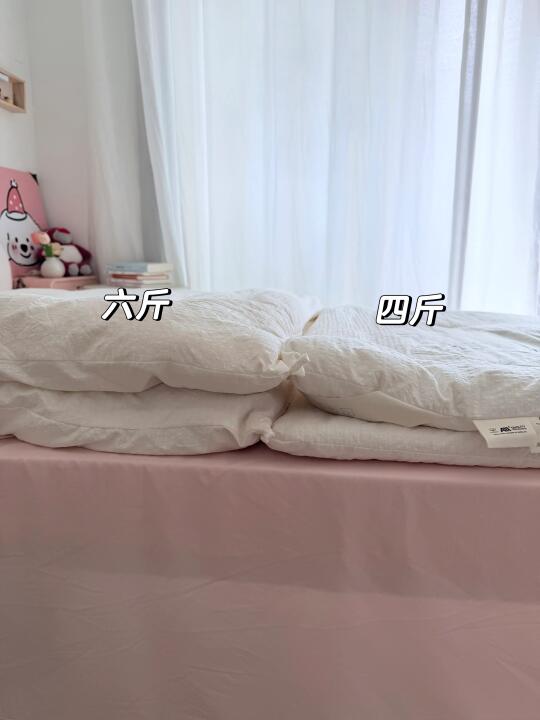 春夏被厚度对比图来了！