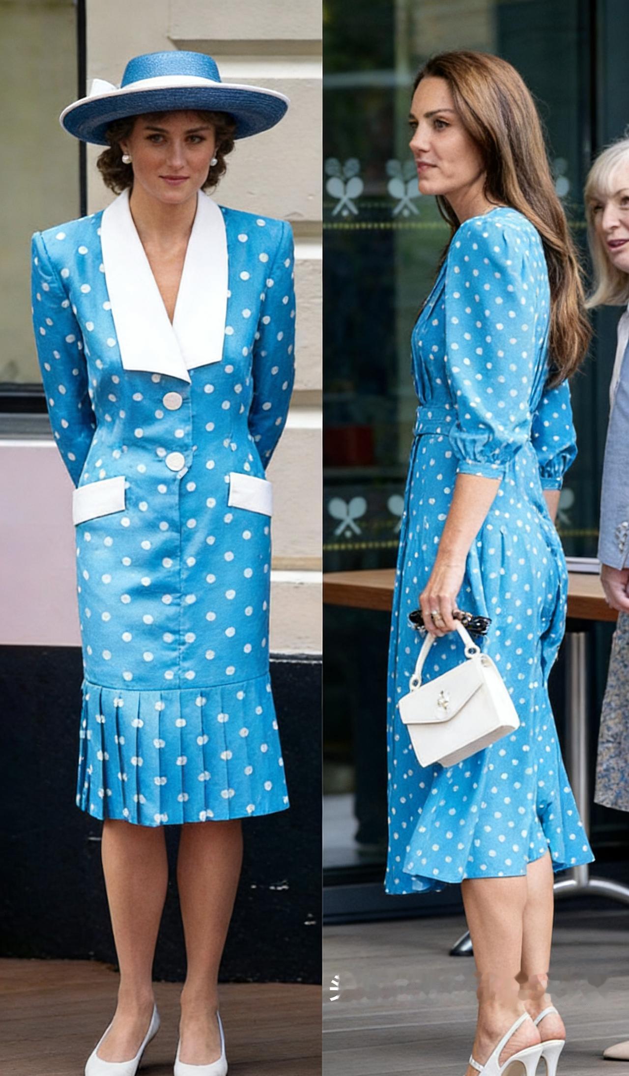 婆媳两个人同色系的衣服撞款还是很多的，两个人都是标准的英伦女主，婆婆178，儿媳