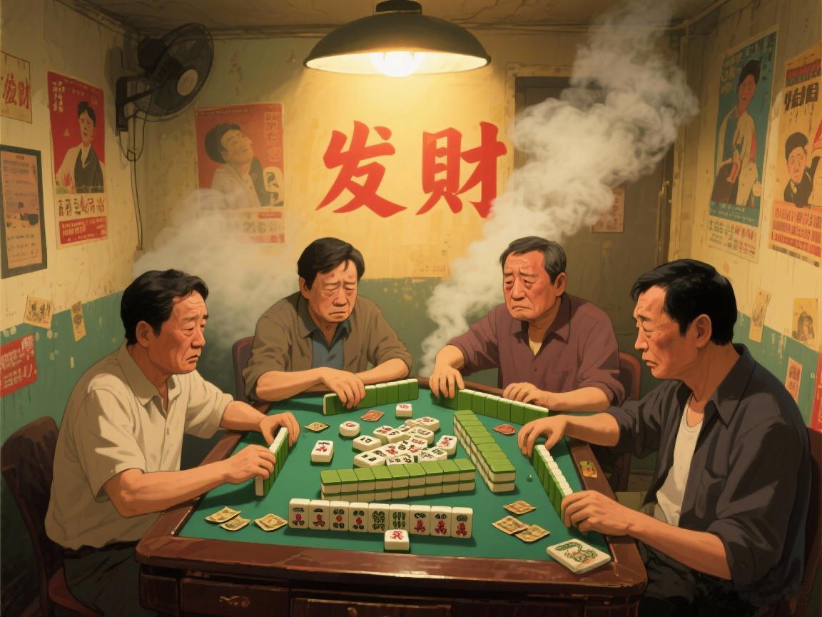 手机里攒了两千多，本想麻将馆凑个热闹，结果手气背得离谱。不到十天，钱像长了腿似的