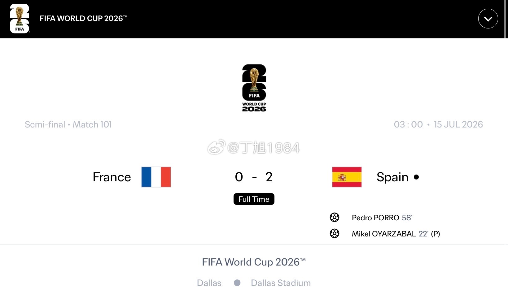 西班牙🇪🇸的传控真的很无敌，面对法国🇫🇷防守滴水不漏，进攻效率极高~法国