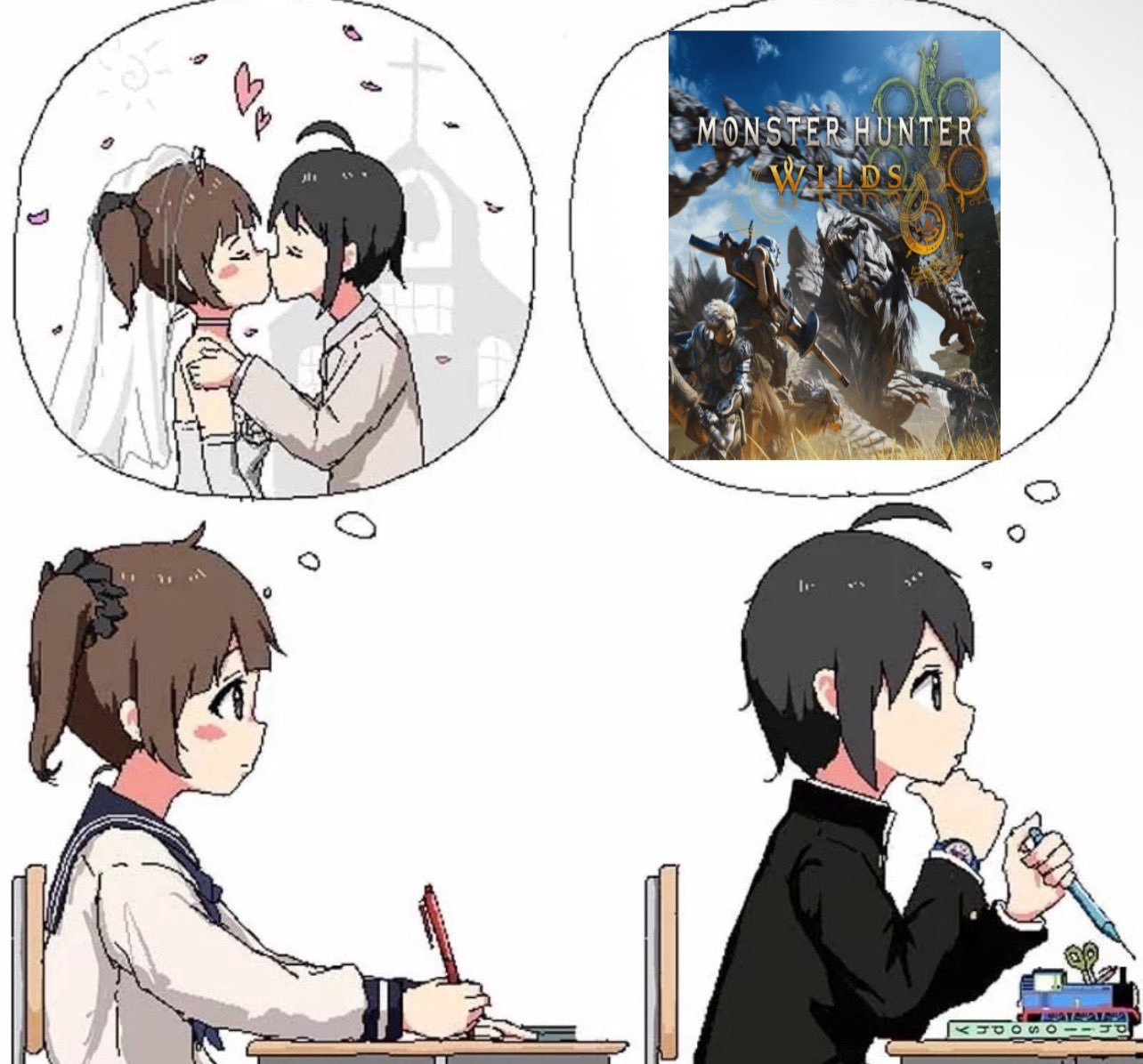 图一：×图二：√  