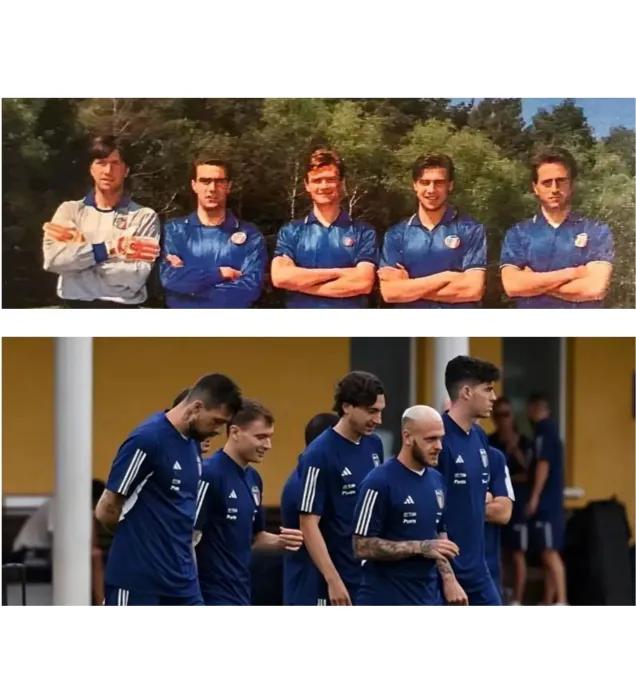曾经≈现在
#难忘的足球瞬间# 
🇮🇹