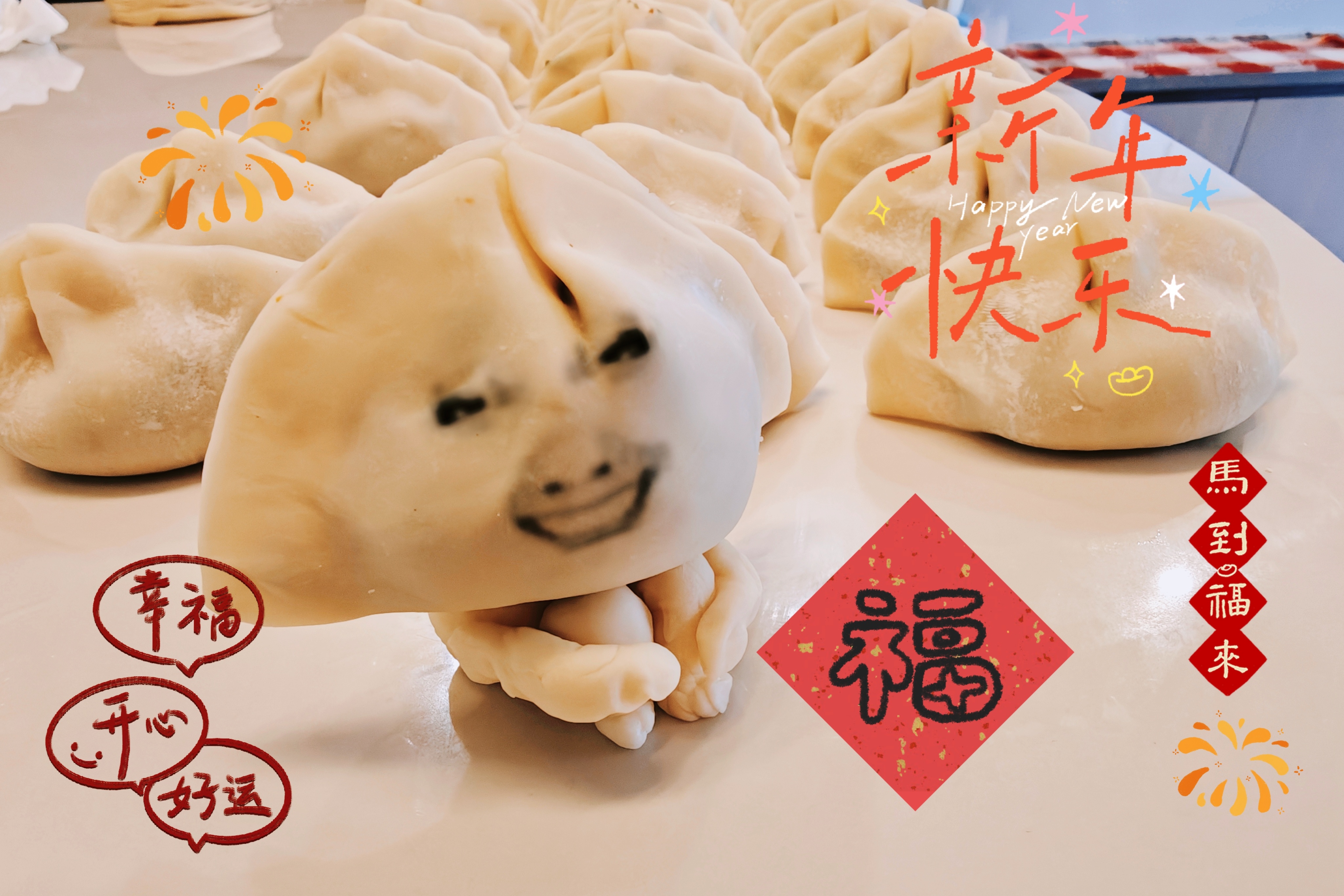 ʜᴀᴘᴘʏ ɴᴇᴡ ʏᴇᴀʀ🎆/ 饺子饭菜备齐，只等新年🧨㊗️大家除夕快乐~