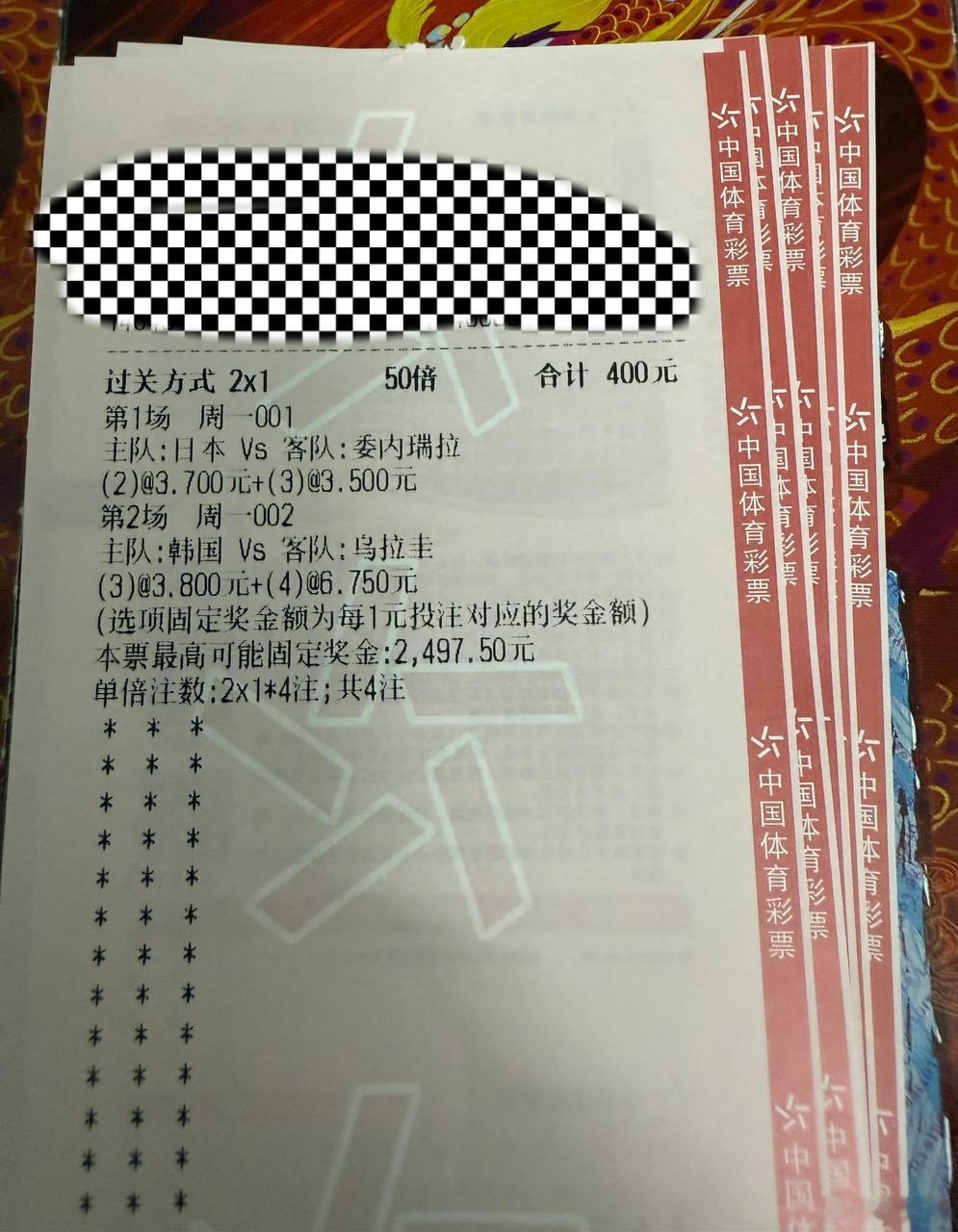 不一样的玩法进球数时间：001友谊赛联赛：日本VS委内瑞拉指向：2-3球格局：1