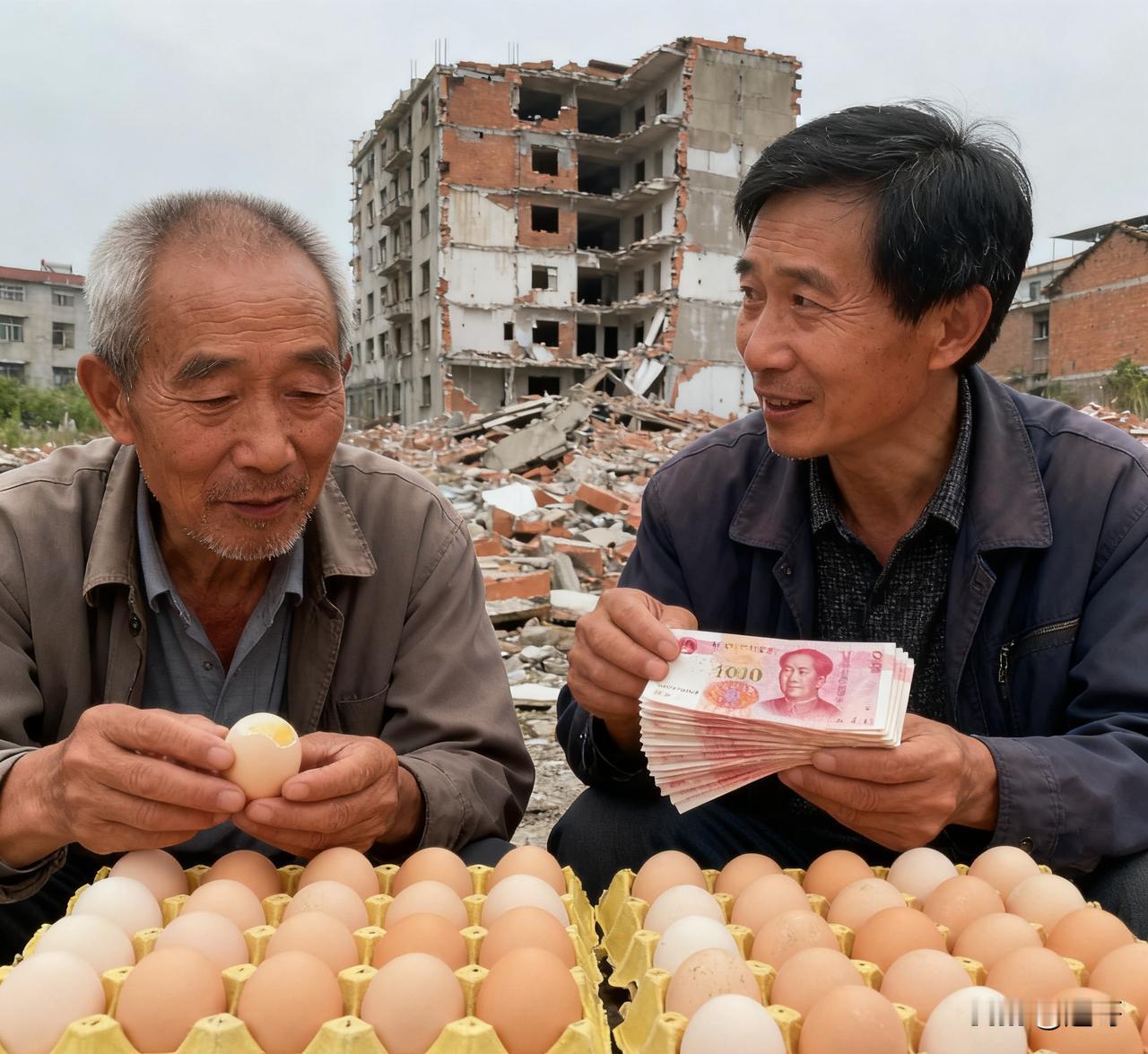 亲舅舅用一箱土鸡蛋，换走了我爸80万的拆迁款

我舅，我妈最亲的弟弟，提着老家最