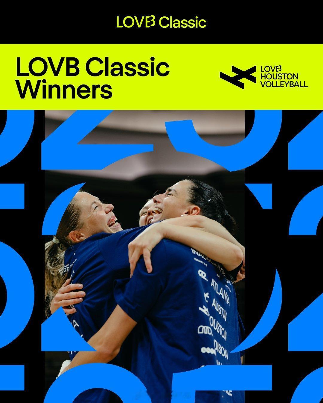 女排[超话]  世界女排新闻  lovb  LOVB经典赛休斯顿3-1战胜亚特兰