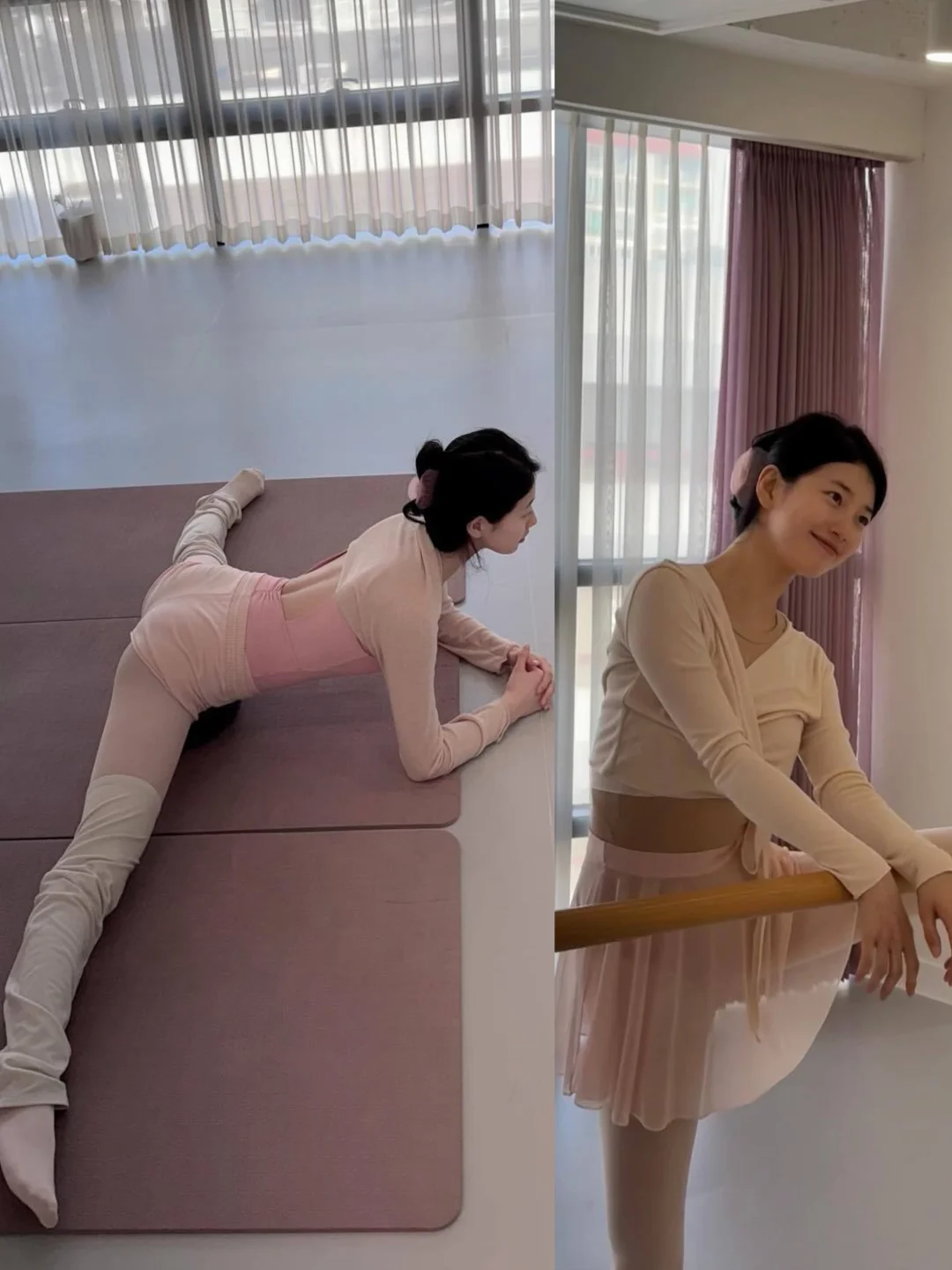 秀智又来分享她的芭蕾日常！