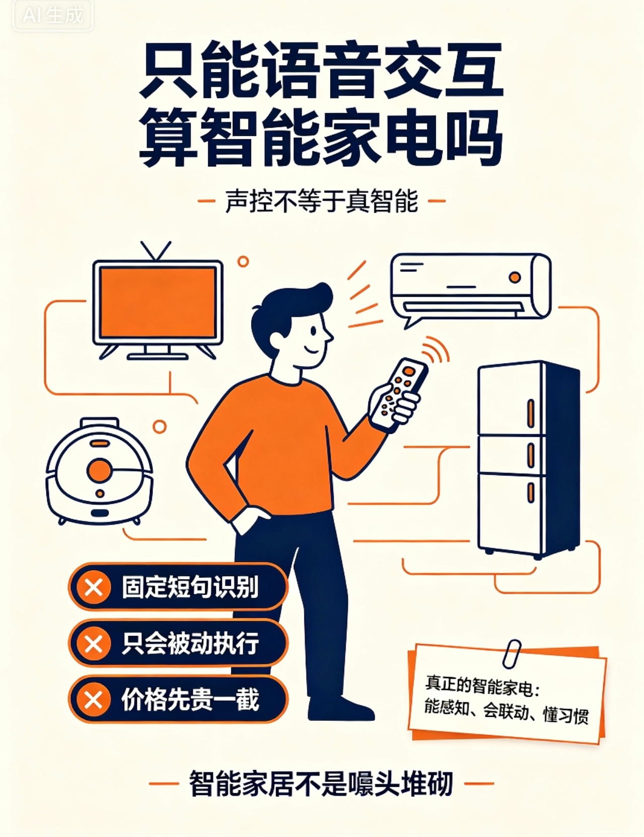 只能语音交互算智能家电吗看完WAIC才看清现在智能家居真实水平，以前不少品牌特别
