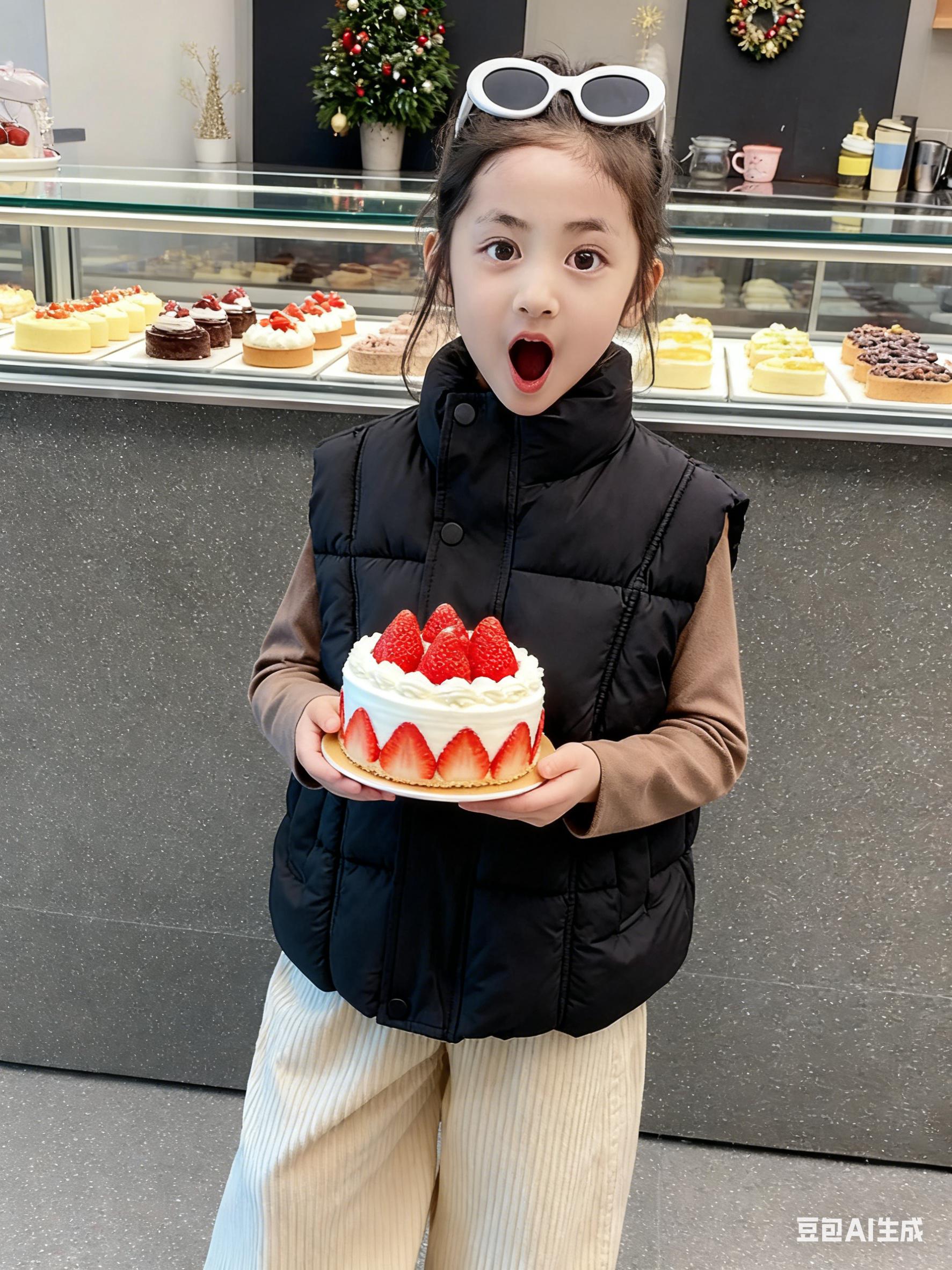 秋冬必备的女童夹棉加厚马甲穿搭 保暖厚实软软糯糯巨百搭