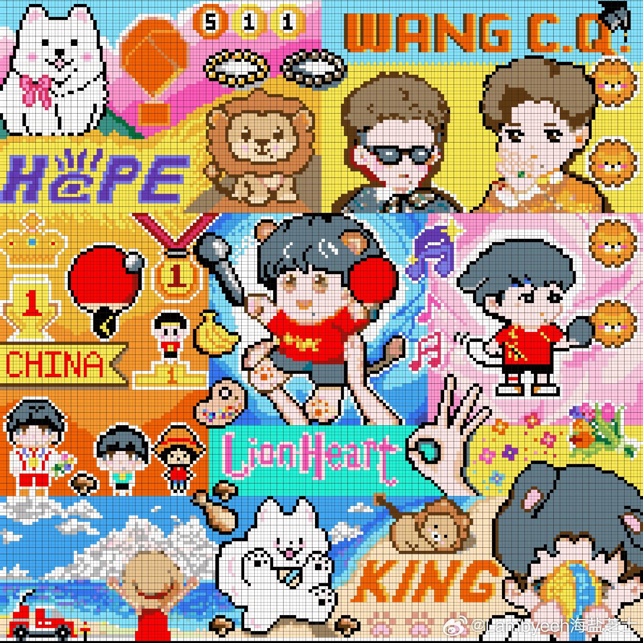 超萌的TA ➡️ 高光时刻 ➡️ 炙热告白每一阶段画的都超棒 永远自由快乐 