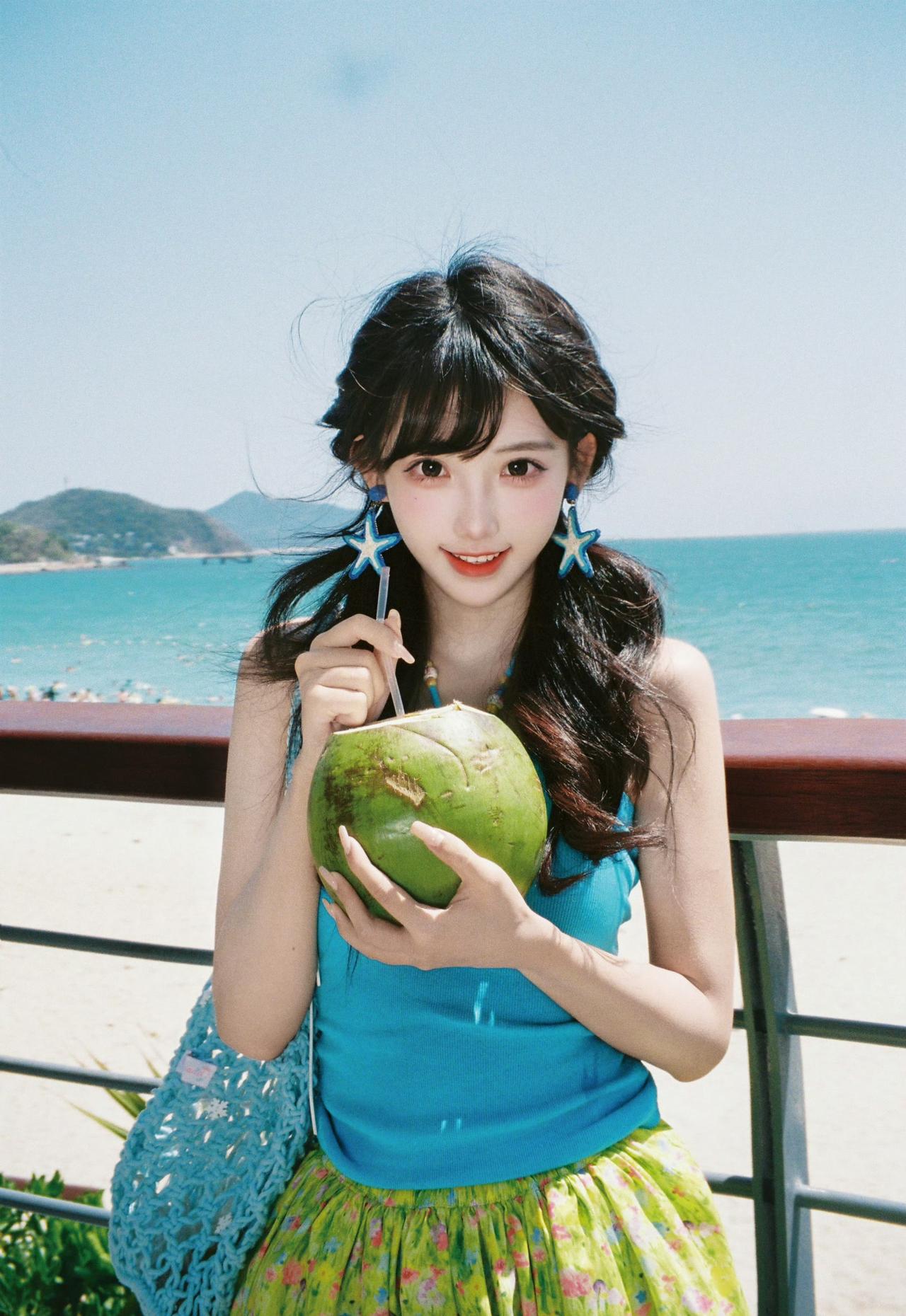 世界喧嚣，海边独留一份慵懒与清甜。