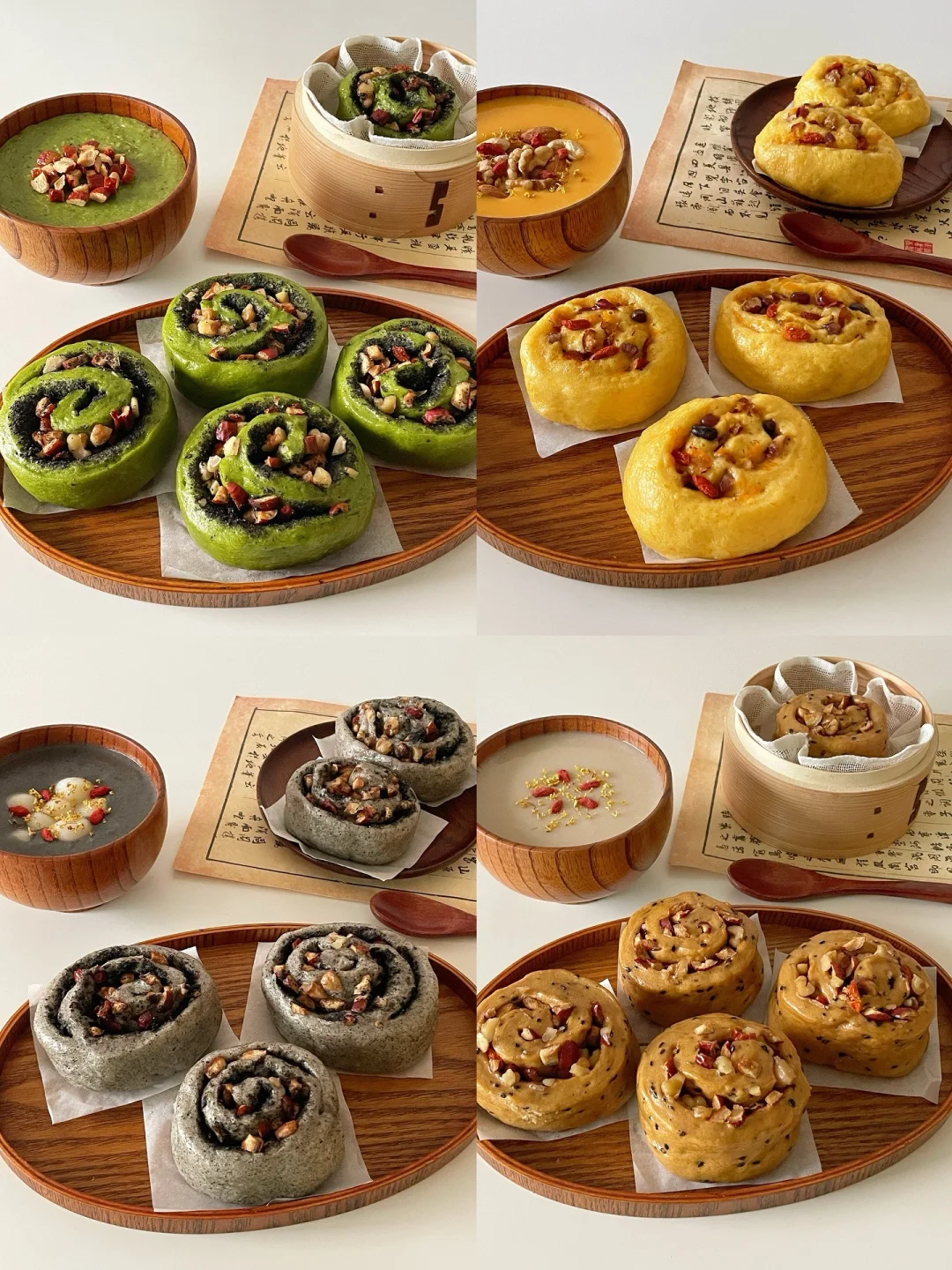 馒门万岁合集🫘好吃又养生的气血馒头们☺️