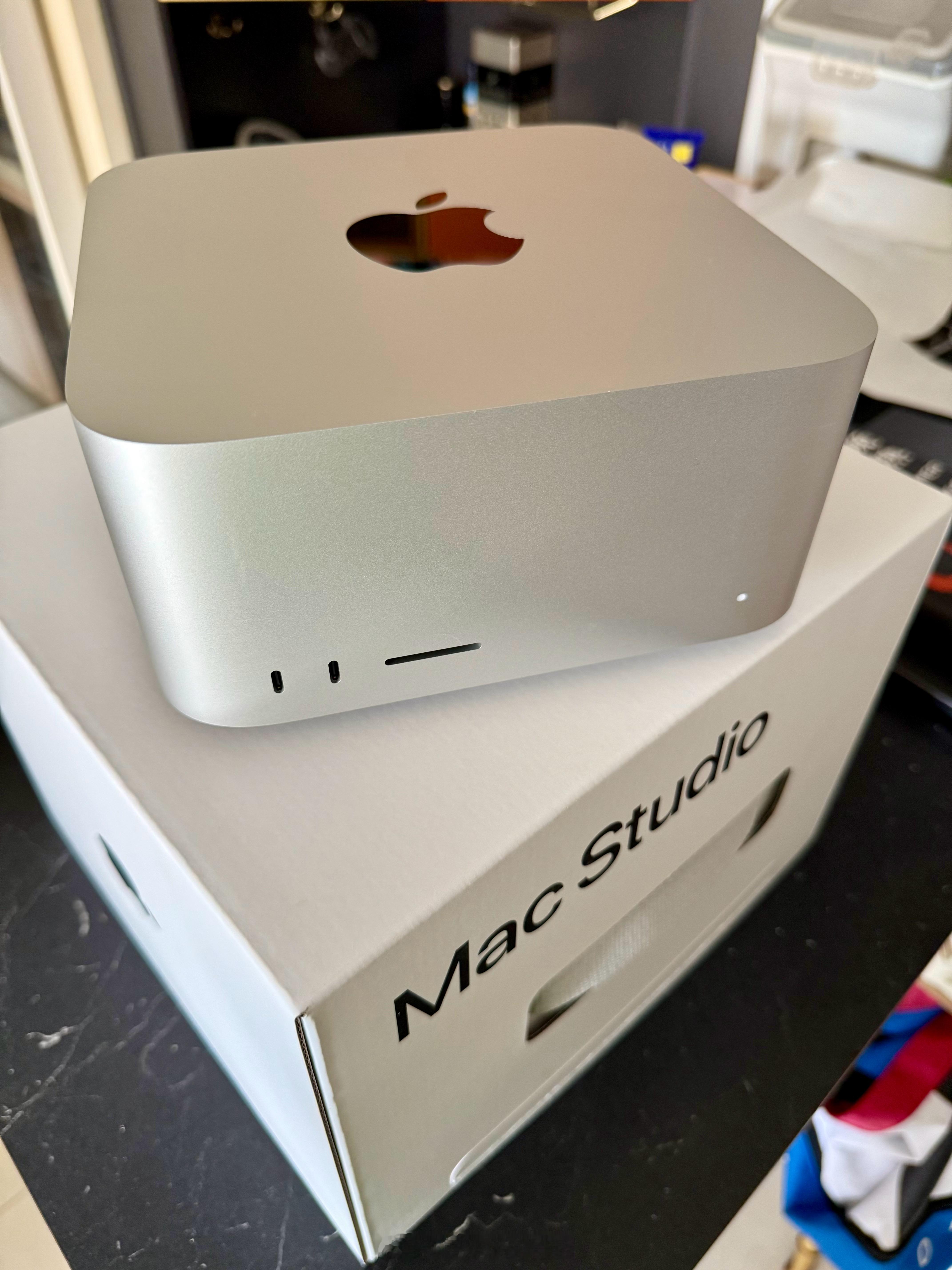 入了一台M4 Max的Studio京东家电国补➕教育优惠直接省了3500块 香喷