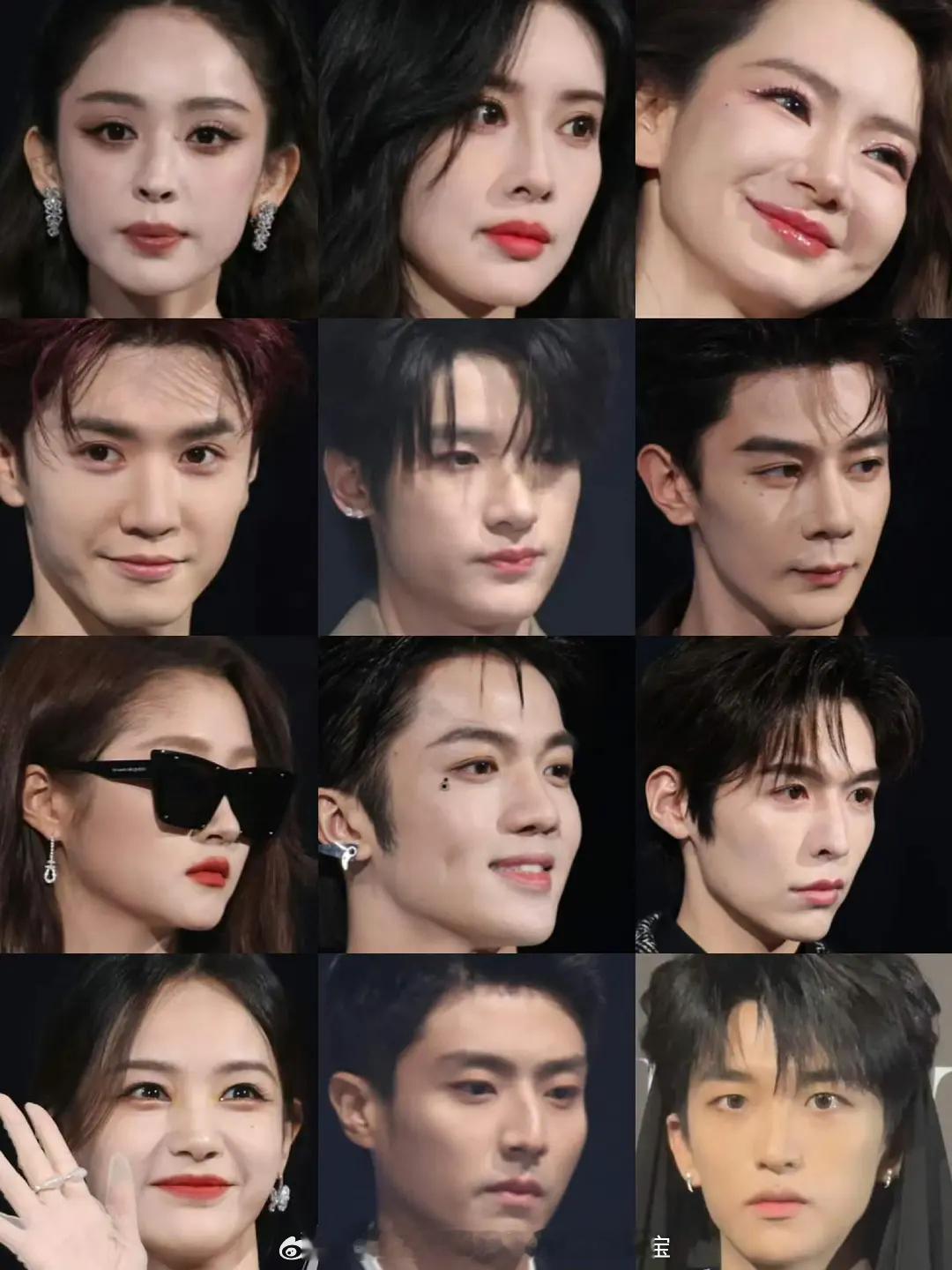 #费加罗红毯#明星怼脸图女明星都不错，特别是孟子义和李一桐绝美啊 ​​​