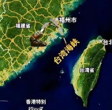 填海这个办法好，可以一劳永逸解决台湾问题！十万辆渣土车昼夜交替、加上几万台挖掘机