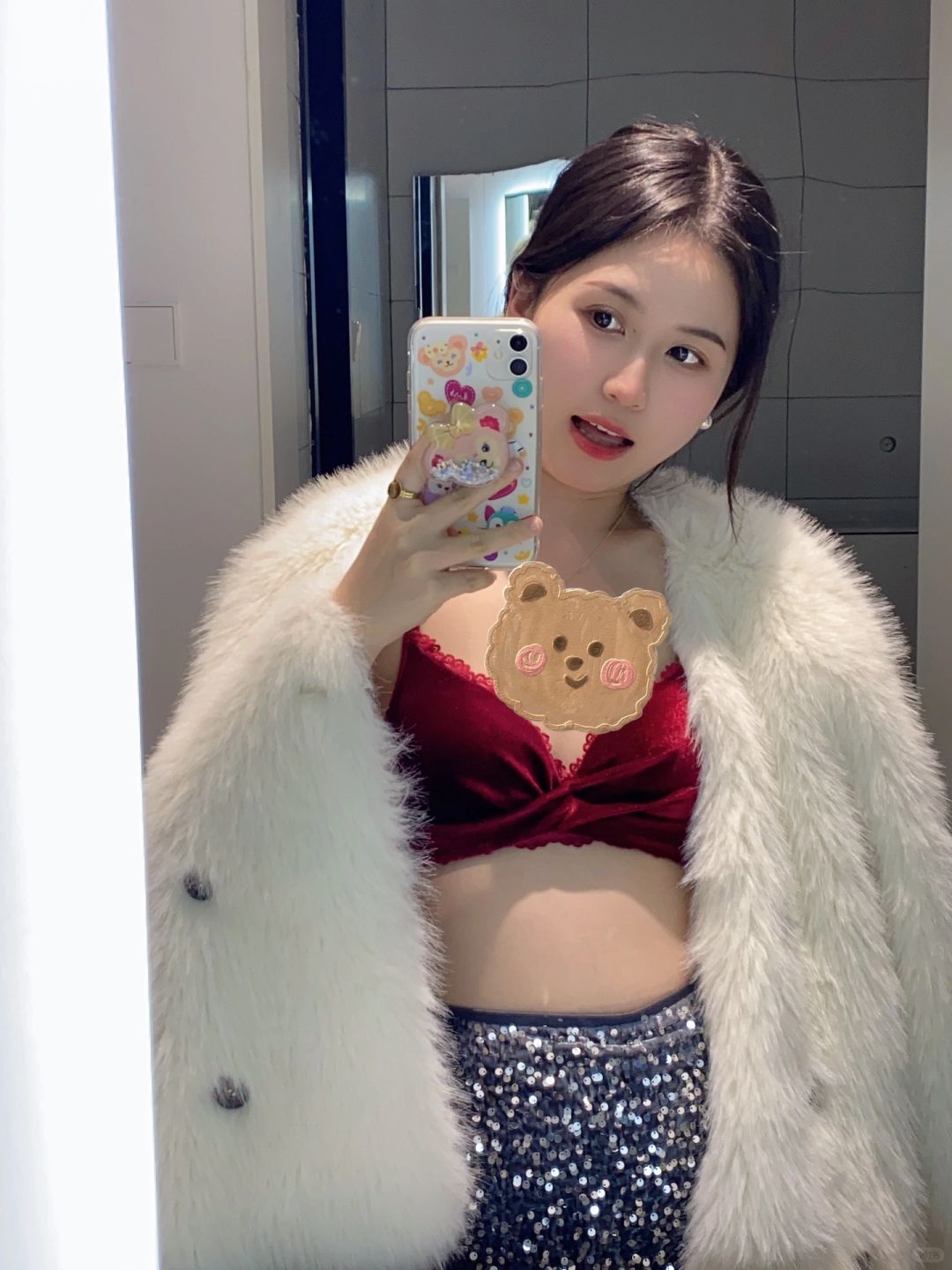 这个红色丝绒👙真的喜欢